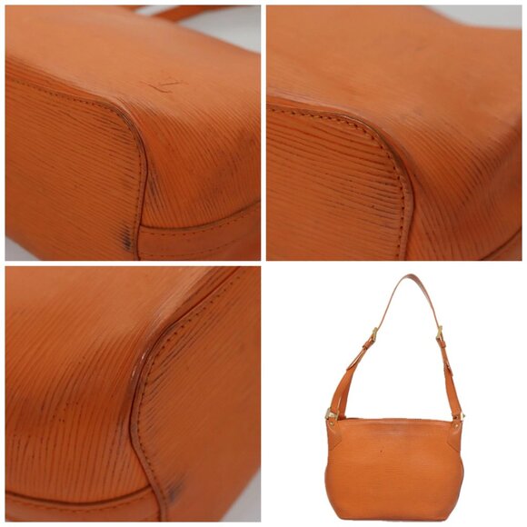 LOUIS VUITTON Epi Mandala PM Shoulder Bag Orange Mandarin - Picture 8 of 14